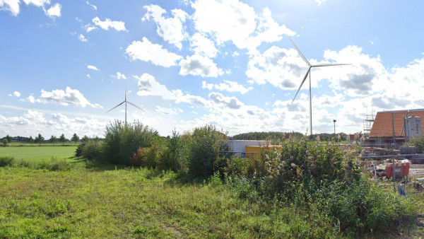 De Voorde ter hoogte van de kruising met De Kievit